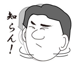 Expression of 40 faces sticker #8033824