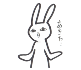 pet peeve rabbit4 sticker #8033848