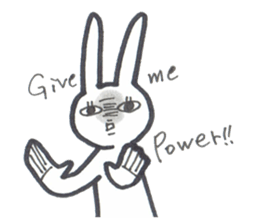 pet peeve rabbit4 sticker #8033855