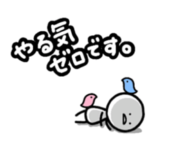 sick person sticker #8033935