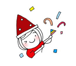 writing brush girl vol.6 sticker #8034344