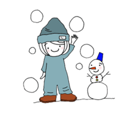 writing brush girl vol.6 sticker #8034346