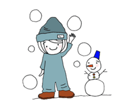 writing brush girl vol.6 sticker #8034346