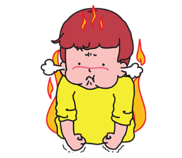 Boi-LiKE A CHilD sticker #8034401