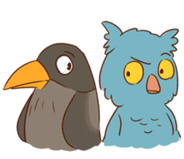 Bubo & Coro sticker #8034890