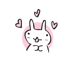 Very Hungry Rabbit. sticker #8035170