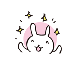 Very Hungry Rabbit. sticker #8035183