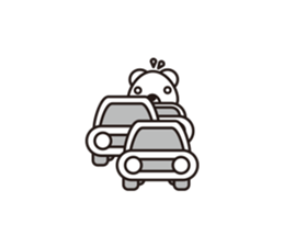 Simple answer polar bear Sticker sticker #8036233