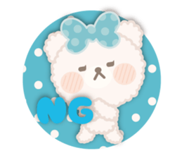 Huwakuman Shiro chan sticker #8036478