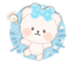 Huwakuman Shiro chan sticker #8036498