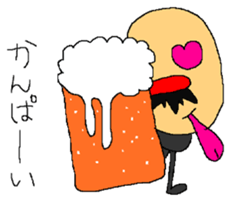 Sticker of old man sticker #8036860