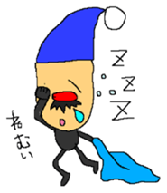 Sticker of old man sticker #8036872