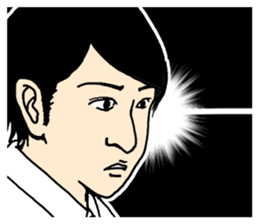 I have a stomachache. sticker #8037094