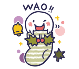 Full of kawaii ghosts Ver. 2 greedy pack sticker #8037169