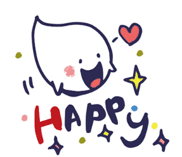 Full of kawaii ghosts Ver. 2 greedy pack sticker #8037175
