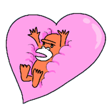 Dreaming Gorilla11 sticker #8037221