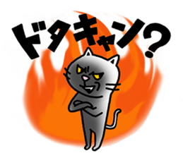 Cat hat boy sticker #8037410