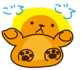 "Look at me!" lion sticker #8037493