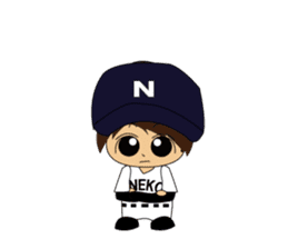 The NEKOKEN baseball club Sticker 1 sticker #8037614