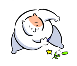 sumou cat sticker #8037729