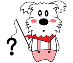 Cute little Jo-Jo sticker #8038022