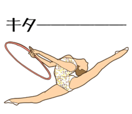 Rhythmic Gymnastics Sticker sticker #8038178