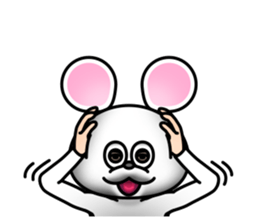 Costume of mouse sticker #8038221