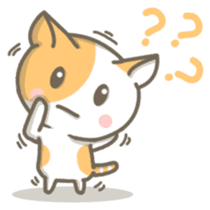 Tangerine Kitten sticker #8038480