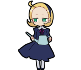 The cool girl sticker #8038962