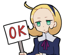 The cool girl sticker #8038971