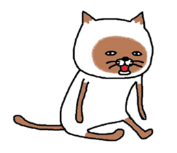 siam-neko sticker #8039078