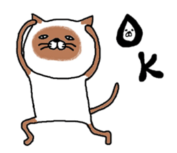 siam-neko sticker #8039080