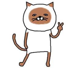 siam-neko sticker #8039095