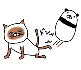 siam-neko sticker #8039099