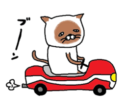 siam-neko sticker #8039108