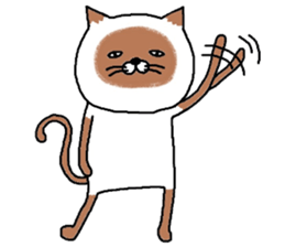 siam-neko sticker #8039115