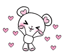 The bear which fawns sticker #8039761