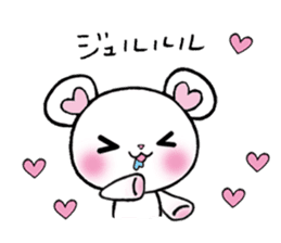 The bear which fawns sticker #8039764