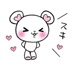 The bear which fawns sticker #8039770