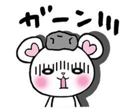 The bear which fawns sticker #8039776