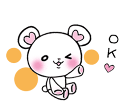 The bear which fawns sticker #8039780