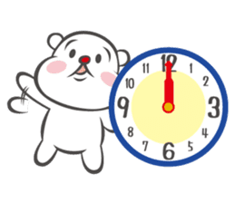 TIME BEAR sticker #8040004