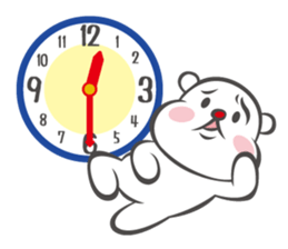 TIME BEAR sticker #8040005