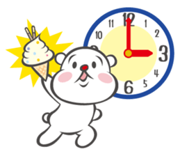 TIME BEAR sticker #8040010