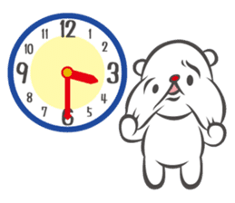 TIME BEAR sticker #8040011