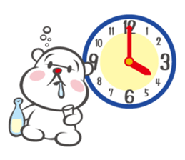 TIME BEAR sticker #8040012