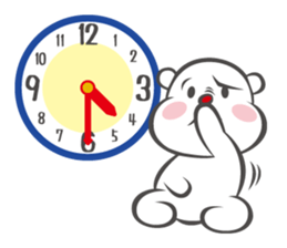 TIME BEAR sticker #8040013
