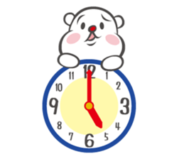 TIME BEAR sticker #8040014
