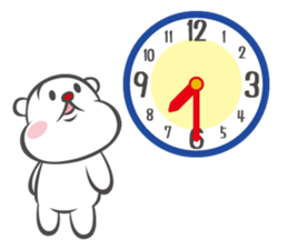 TIME BEAR sticker #8040019
