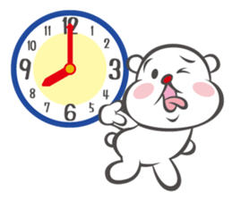 TIME BEAR sticker #8040020